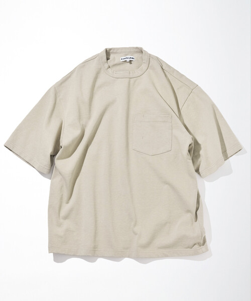 CAHLUMN(カウラム)の「CAHLUMN/カウラム Heavy Weight Jersey Pocket T-Shirt(Tシャツ/カットソー・メンズ・ブラック/ネイビー/ライトグレー/ホワイト・XX-LARGE/X-LARGE/MEDIUM/LARGE/SMALL)」の3枚目の写真