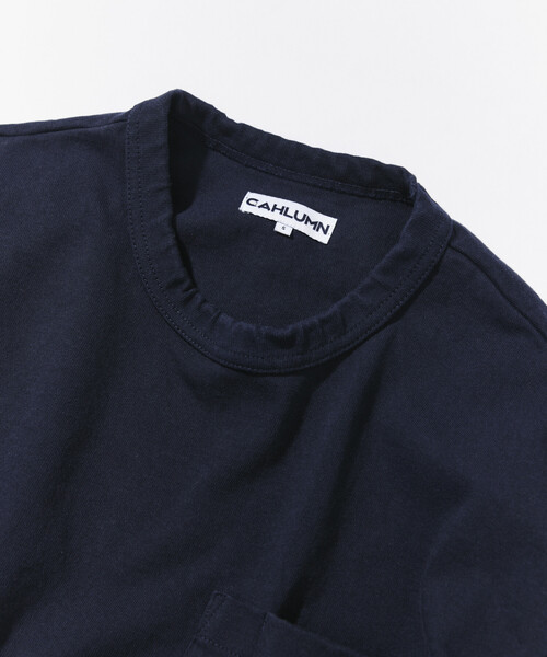 CAHLUMN(カウラム)の「CAHLUMN/カウラム Heavy Weight Jersey Pocket T-Shirt(Tシャツ/カットソー・メンズ・ブラック/ネイビー/ライトグレー/ホワイト・XX-LARGE/X-LARGE/MEDIUM/LARGE/SMALL)」の11枚目の写真
