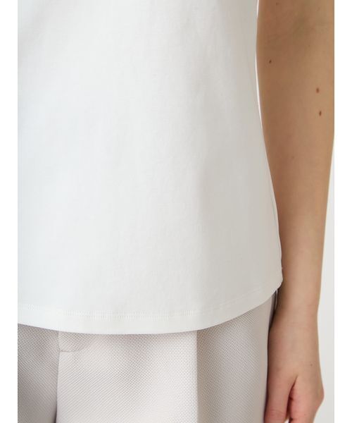 CELFORD(セルフォード)の「【接触冷感】レースショルダーカットソー(Tシャツ/カットソー・レディース・ライトピンク/オフホワイト/グレー・F)」の10枚目の写真
