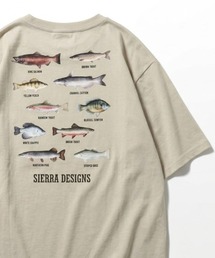 SIERRA DESIGNS（シェラデザイン）の「2026SS SIERRA DESIGNS/シェラデザイン フィッシュイラストバックプリント 半袖シャツ レディース メンズ（Tシャツ/カットソー）」