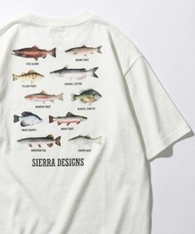 SIERRA DESIGNS（シェラデザイン）の「2026SS SIERRA DESIGNS/シェラデザイン フィッシュイラストバックプリント 半袖シャツ レディース メンズ（Tシャツ/カットソー）」
