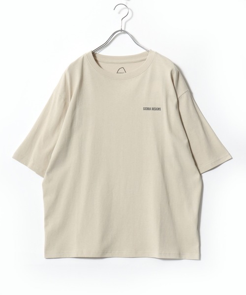 SIERRA DESIGNS(シェラデザイン)の「2026SS SIERRA DESIGNS/シェラデザイン フィッシュイラストバックプリント 半袖Tシャツ レディース メンズ(Tシャツ/カットソー・メンズ・ブラック/ベージュ/ホワイト・LL/L/M)」の7枚目の写真
