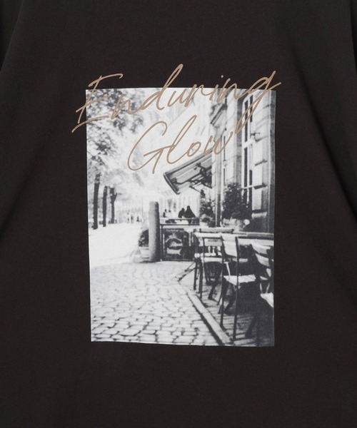LEPSIM(レプシィム)の「シアーレースレイヤードT 887658(Tシャツ/カットソー・レディース・チャコールグレー/オフホワイト/ライトブルー/ブラック・FREE)」の12枚目の写真