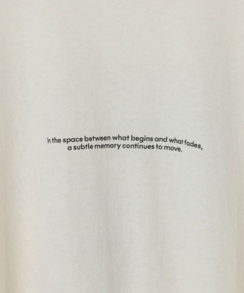 LEPSIM(レプシィム)の「シアーレースレイヤードT 887658(Tシャツ/カットソー・レディース・チャコールグレー/オフホワイト/ライトブルー/ブラック・FREE)」の14枚目の写真