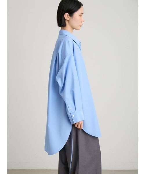 MIESROHE(ミースロエ)の「Lumishadeコードロングシャツ(シャツ/ブラウス・レディース・ホワイト/ブルー/イエロー・F)」の21枚目の写真