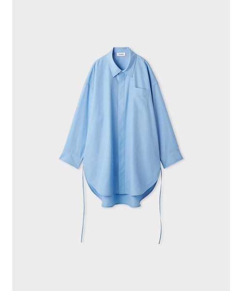 MIESROHE(ミースロエ)の「Lumishadeコードロングシャツ(シャツ/ブラウス・レディース・ホワイト/ブルー/イエロー・F)」の12枚目の写真