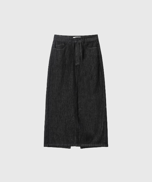GENERAL IDEA(ジェネラルアイデア)の「【GENERAL IDEA】デニムマキシスカート / DENIM MAXI SKIRT(デニムスカート・レディース・ブラック/スカイブルー・L/M/S)」の8枚目の写真