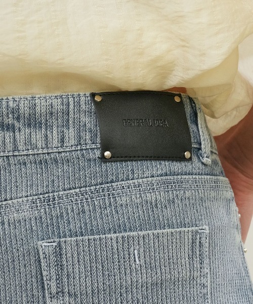GENERAL IDEA(ジェネラルアイデア)の「【GENERAL IDEA】デニムマキシスカート / DENIM MAXI SKIRT(デニムスカート・レディース・ブラック/スカイブルー・L/M/S)」の12枚目の写真