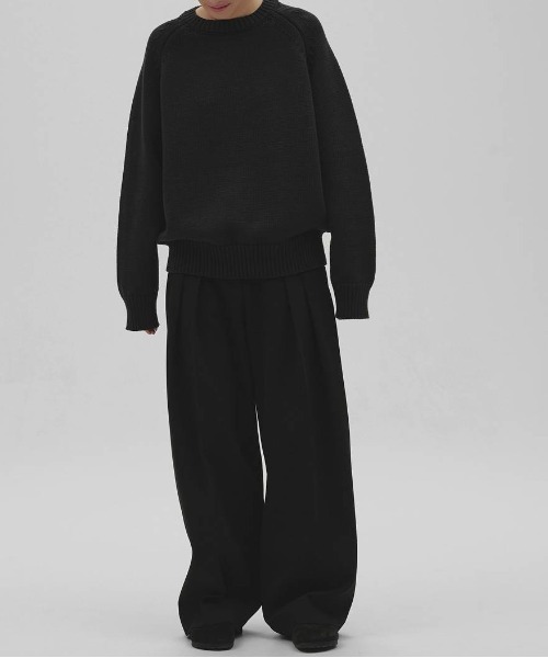 TODAYFUL(トゥデイフル)の「【TODAYFUL/トゥデイフル】Raglan Knit Pullover/ラグランニットプルオーバー(ニット/セーター・レディース・ブラック/ブラウン・FREE)」の15枚目の写真