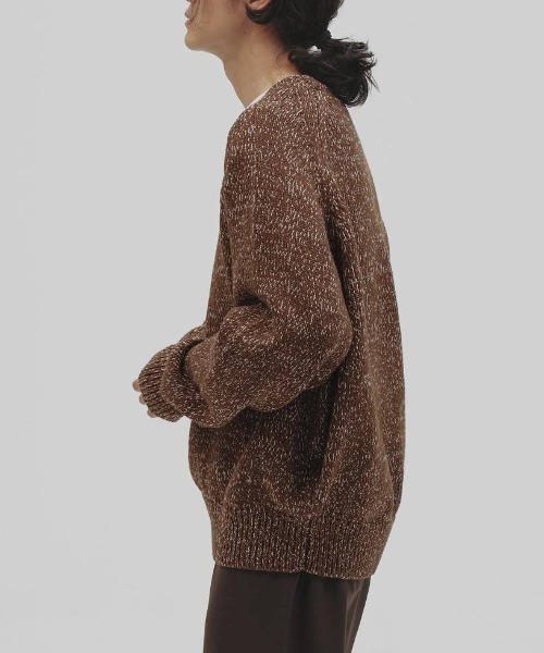 TODAYFUL(トゥデイフル)の「【TODAYFUL/トゥデイフル】Raglan Knit Pullover/ラグランニットプルオーバー(ニット/セーター・レディース・ブラック/ブラウン・FREE)」の10枚目の写真