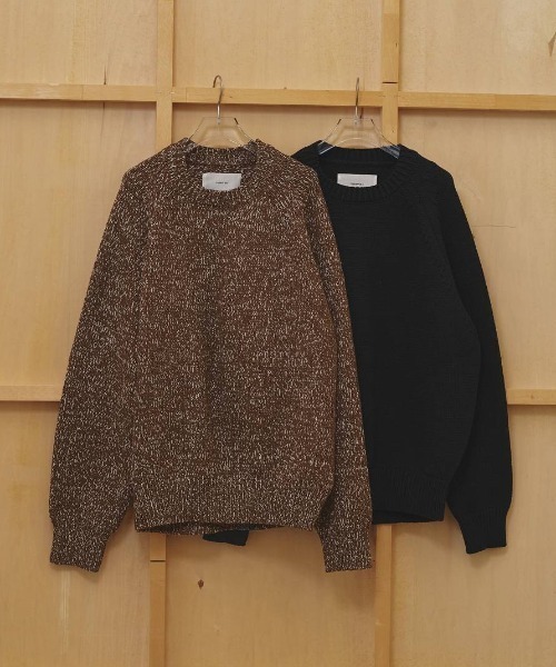 TODAYFUL(トゥデイフル)の「【TODAYFUL/トゥデイフル】Raglan Knit Pullover/ラグランニットプルオーバー(ニット/セーター・レディース・ブラック/ブラウン・FREE)」の17枚目の写真