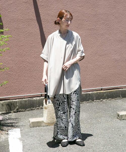 ITEMS URBANRESEARCH(アイテムズ アーバンリサーチ)の「ガライージーパンツ(その他パンツ・レディース・ブラック/ブラウン・FREE)」の7枚目の写真