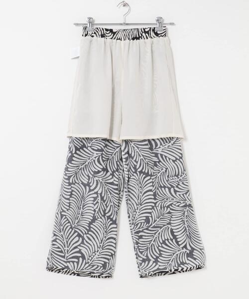 ITEMS URBANRESEARCH(アイテムズ アーバンリサーチ)の「ガライージーパンツ(その他パンツ・レディース・ブラック/ブラウン・FREE)」の12枚目の写真