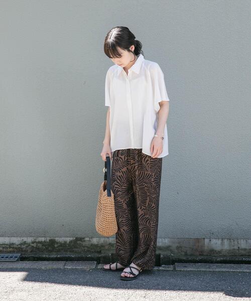 ITEMS URBANRESEARCH(アイテムズ アーバンリサーチ)の「ガライージーパンツ(その他パンツ・レディース・ブラック/ブラウン・FREE)」の18枚目の写真