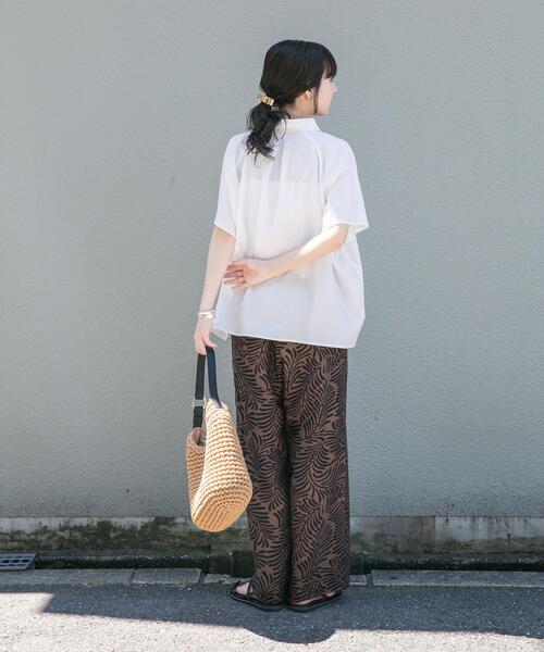 ITEMS URBANRESEARCH(アイテムズ アーバンリサーチ)の「ガライージーパンツ(その他パンツ・レディース・ブラック/ブラウン・FREE)」の20枚目の写真