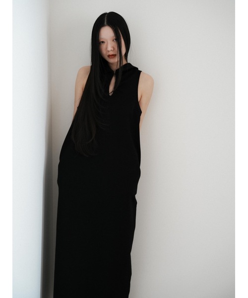Katrin TOKYO(カトリーントーキョー)の「lace-up cocoon onepiece(ワンピース・レディース・ブラック/パープル系・FREE/XS)」の17枚目の写真