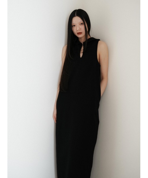 Katrin TOKYO(カトリーントーキョー)の「lace-up cocoon onepiece(ワンピース・レディース・ブラック/パープル系・FREE/XS)」の21枚目の写真