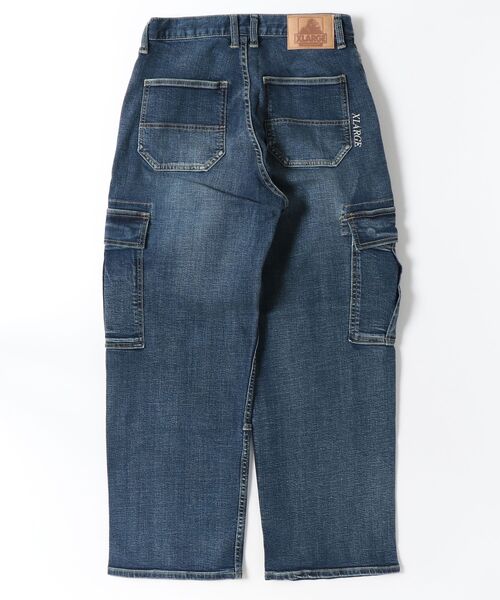 XLARGE(エクストララージ)の「STRETCH DENIM CARGO PANTS(デニムパンツ・メンズ・インディゴブルー/ブラック・32inch/34inch/30inch/36inch)」の18枚目の写真