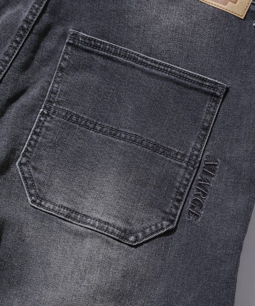 XLARGE(エクストララージ)の「STRETCH DENIM CARGO PANTS(デニムパンツ・メンズ・インディゴブルー/ブラック・32inch/34inch/30inch)」の5枚目の写真
