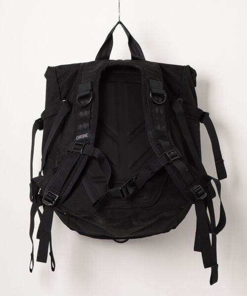 VIBGYOR（ヴィブジョー）の「CHROME(クローム) WARSAW MEDIUM BACKPACK ワルシャワミディアムバックパック 25L (BG333BK)【 WARSAW MEDIUM】（バックパック/リュック・メンズ・ブラック・FREE）」の5枚目の写真