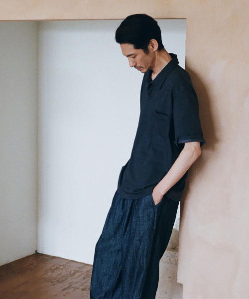 BLANKROOM（ブランクルーム）の「チリングポロニット_CAF&Eacute;（その他パンツ・メンズ・その他・1/2/0/3）」の2枚目の写真