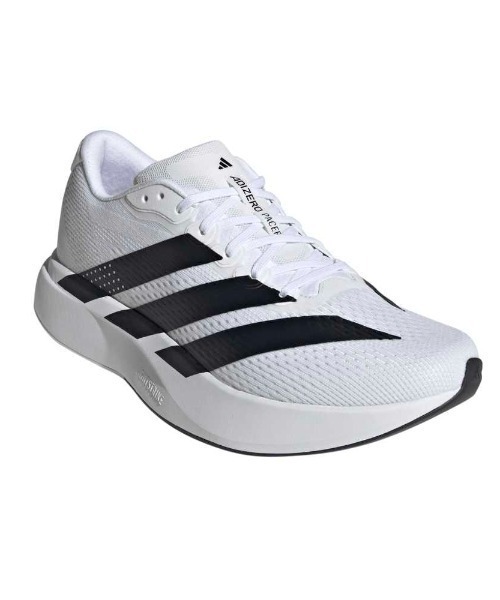 adidas（アディダス）の「adidas アディダス ADIZERO PACER M（スニーカー・メンズ・ホワイト・27.5cm/27.0cm/28.0cm/26.5cm/25.0cm/26.0cm/25.5cm/24.5cm/23.5cm/23.0cm/24.0cm）」の3枚目の写真