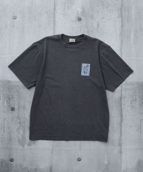 The Endless Summer(エンドレスサマー)の「【WEB / FLAG SHOP限定】TES VINTAGE VEGAS T-SHIRT / 半袖Tシャツ(Tシャツ/カットソー・メンズ・レッド/ネイビー/ブラック/ダークグリーン/ホワイト/チャコール/ベージュ・XX-LARGE/MEDIUM/X-LARGE/LARGE)」の22枚目の写真