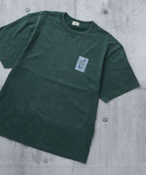 The Endless Summer(エンドレスサマー)の「【WEB / FLAG SHOP限定】TES VINTAGE VEGAS T-SHIRT / 半袖Tシャツ(Tシャツ/カットソー・メンズ・レッド/ネイビー/ブラック/ダークグリーン/ホワイト/チャコール/ベージュ・XX-LARGE/MEDIUM/X-LARGE/LARGE)」の17枚目の写真