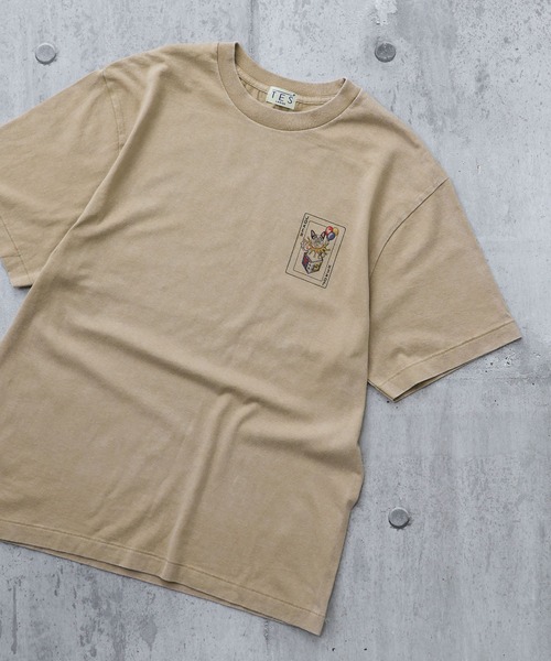 The Endless Summer(エンドレスサマー)の「【WEB / FLAG SHOP限定】TES VINTAGE VEGAS T-SHIRT / 半袖Tシャツ(Tシャツ/カットソー・メンズ・レッド/ネイビー/ブラック/ダークグリーン/ホワイト/チャコール/ベージュ・XX-LARGE/MEDIUM/X-LARGE/LARGE)」の14枚目の写真