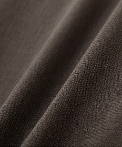 MARGARET HOWELL(マーガレットハウエル)の「LINEN WOOL SILK PLAINWEAVE(シャツ/ブラウス・メンズ・チャコール・SMALL/MEDIUM/LARGE)」の3枚目の写真