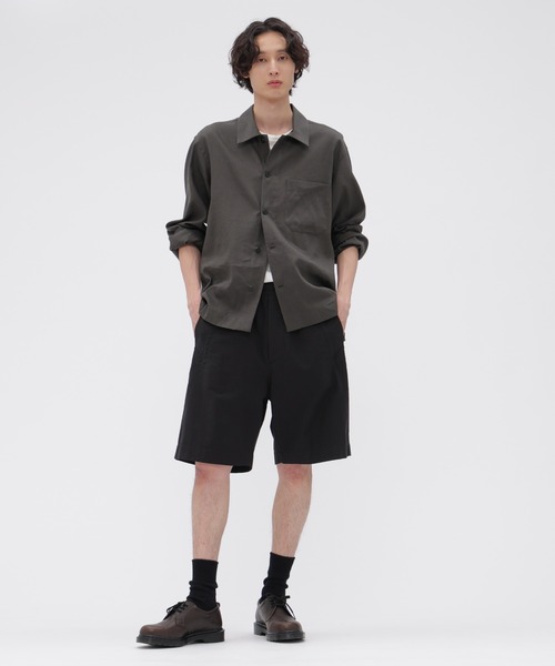 LINEN WOOL SILK PLAINWEAVE（シャツ/ブラウス）｜MARGARET HOWELL