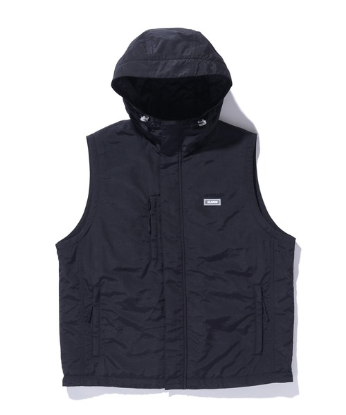 XLARGE(エクストララージ)の「NYLON HOODED VEST(ベスト・メンズ・グレー/ブラック/ブラウン・M/XL/L)」の5枚目の写真