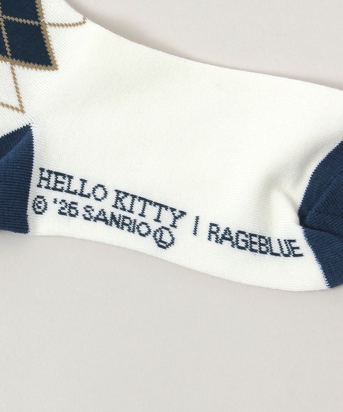 sanrio(サンリオ)の「【ハローキティ】刺繍アーガイルソックス(ソックス/靴下・レディース・オリーブ/ピンク・FREE)」の21枚目の写真