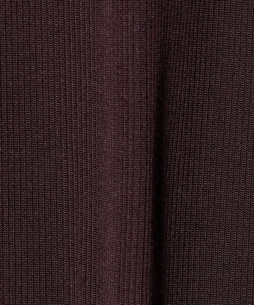 UNITED ARROWS(ユナイテッドアローズ)の「リブ バイカラーパイピング ノースリーブ Tシャツ(タンクトップ・レディース・ベージュ/ワイン/ネイビー/オフホワイト/ダークグレー・FREE)」の9枚目の写真
