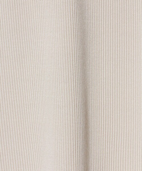 UNITED ARROWS(ユナイテッドアローズ)の「リブ バイカラーパイピング ノースリーブ Tシャツ(タンクトップ・レディース・ベージュ/ワイン/ネイビー/オフホワイト/ダークグレー・FREE)」の17枚目の写真