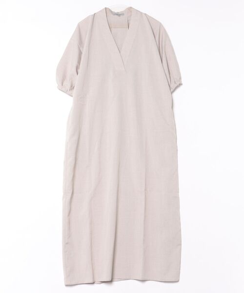 DESIGNWORKS(デザインワークス)の「【一部店舗限定】袖ボリュームリラックスワンピース(ワンピース・レディース・イエロー/ブラック/ベージュ・フリー)」の7枚目の写真
