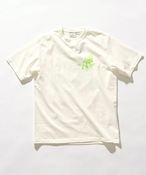 417 EDIFICE（フォーワンセブンエディフィス）の「Gramicci / グラミチ RUNNING MAN TEE（Tシャツ/カットソー・メンズ・ホワイト/オレンジ・LARGE/X-LARGE/MEDIUM）」の13枚目の写真