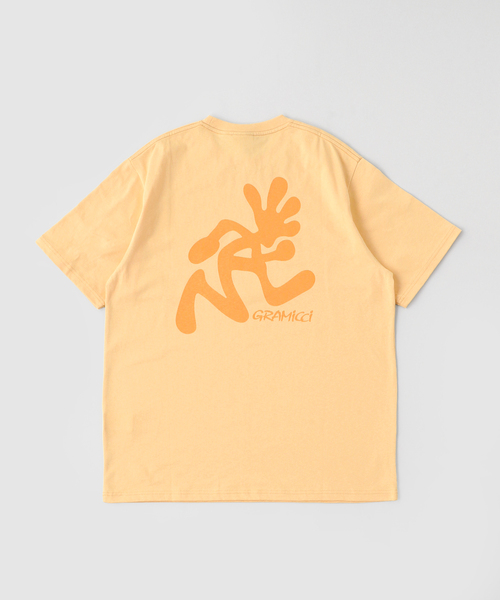 417 EDIFICE（フォーワンセブンエディフィス）の「Gramicci / グラミチ RUNNING MAN TEE（Tシャツ/カットソー・メンズ・ホワイト/オレンジ・LARGE/X-LARGE/MEDIUM）」の20枚目の写真