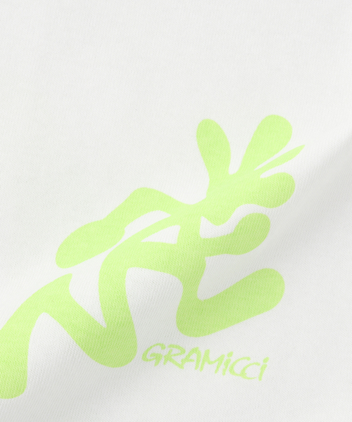 417 EDIFICE（フォーワンセブンエディフィス）の「Gramicci / グラミチ RUNNING MAN TEE（Tシャツ/カットソー・メンズ・ホワイト/オレンジ・LARGE/X-LARGE/MEDIUM）」の21枚目の写真