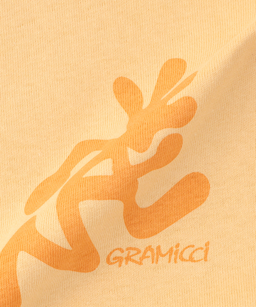 417 EDIFICE（フォーワンセブンエディフィス）の「Gramicci / グラミチ RUNNING MAN TEE（Tシャツ/カットソー・メンズ・ホワイト/オレンジ・LARGE/X-LARGE/MEDIUM）」の22枚目の写真