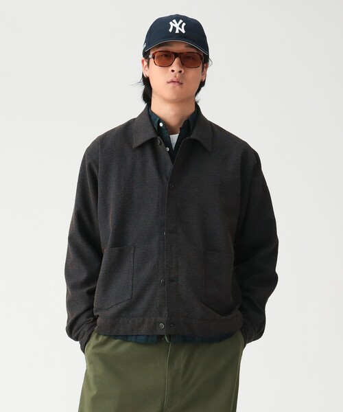 BEAMS（ビームス）の「ブークレ ツイード シャツ（シャツ/ブラウス・メンズ・ダークブラウン/ブラック・SMALL/MEDIUM/LARGE/X-LARGE）」の18枚目の写真