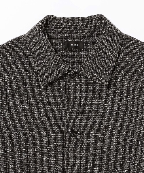 BEAMS（ビームス）の「ブークレ ツイード シャツ（シャツ/ブラウス・メンズ・ダークブラウン/ブラック・SMALL/MEDIUM/LARGE/X-LARGE）」の21枚目の写真