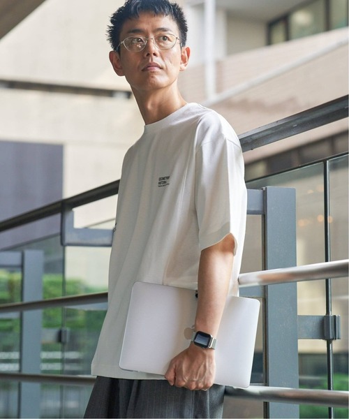 B.C STOCK(ベーセーストック)の「【追加】OLIVEDRAB CARRY PKT S/S-Tシャツ 3(Tシャツ/カットソー・メンズ・グレー系その他/ブルー系その他/ホワイト/ブラック・MEDIUM/X-LARGE/LARGE)」の2枚目の写真