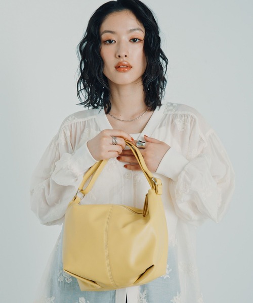 LEPSIM(レプシィム)の「《500mlペットボトルも入る》アソート3WAYバッグ 1049417(ショルダーバッグ・レディース・ブラウン/イエロー系その他/アイボリー・ONE SIZE)」の1枚目の写真