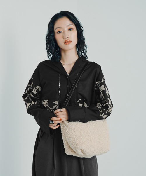 LEPSIM(レプシィム)の「《500mlペットボトルも入る》アソート3WAYバッグ 1049417(ショルダーバッグ・レディース・ブラウン/イエロー系その他/アイボリー・ONE SIZE)」の4枚目の写真