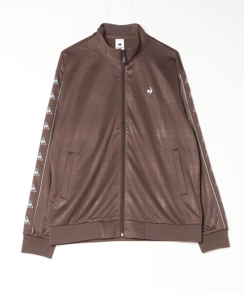 le coq sportif(ルコックスポルティフ)の「ジャージジャケット(ジャージ・メンズ・ブラック/ブラウン・L/M/XL/S/XXL)」の2枚目の写真