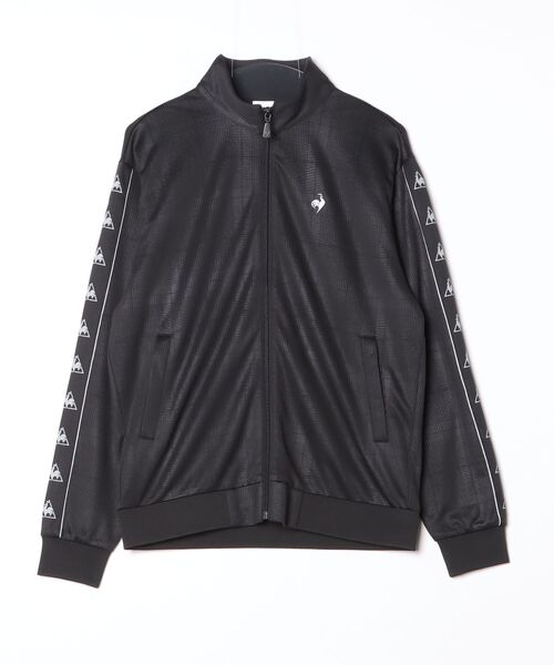 le coq sportif(ルコックスポルティフ)の「ジャージジャケット(ジャージ・メンズ・ブラック/ブラウン・L/M/XL/S/XXL)」の1枚目の写真