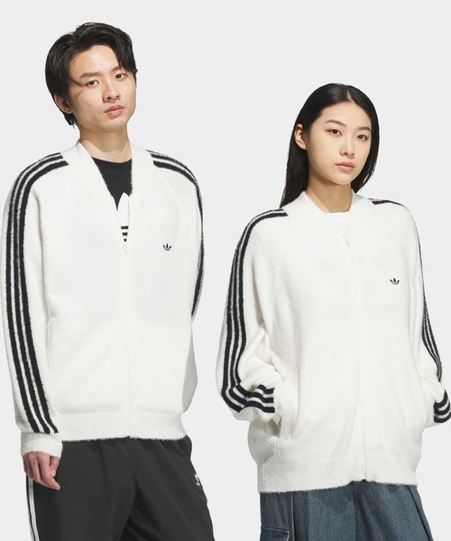 新品タグ  SST トラックジャケット ジャージ ホワイト白 3XL セール】KNIT SST / トラックトップ ニット / トラックジャケット