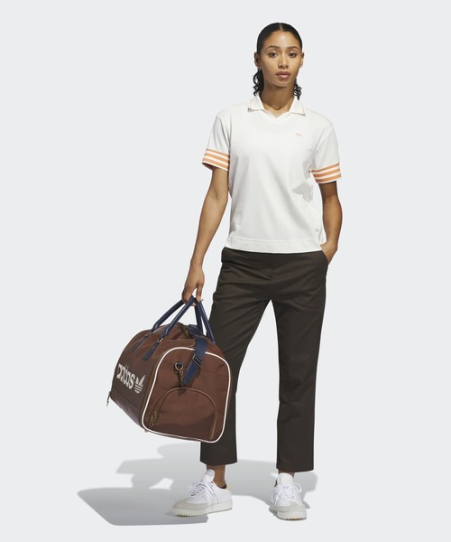 adidas(アディダス)の「オリジナルス スリーストライプス ポロシャツ【adidas Golf/アディダスゴルフ】(ポロシャツ・レディース・ホワイト系その他・LARGE/MEDIUM/SMALL/X-LARGE/X-SMALL)」の5枚目の写真
