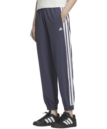 adidas アディダス ストレッチ プレーンウィーブ レギュラーフィット テーパードレッグ カフドヘム パンツ